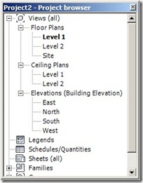 Revit Architecture User Interface | CADnotes